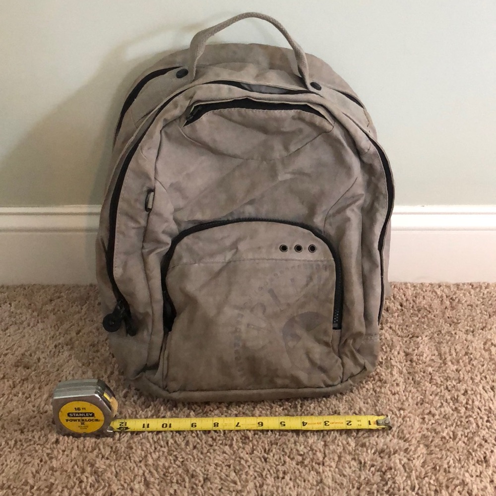 Kipling grey backpack